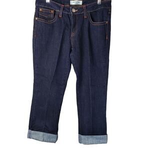 Canyon River Blues Cropped Dark Wash‎ Jeans Size 4 EUC